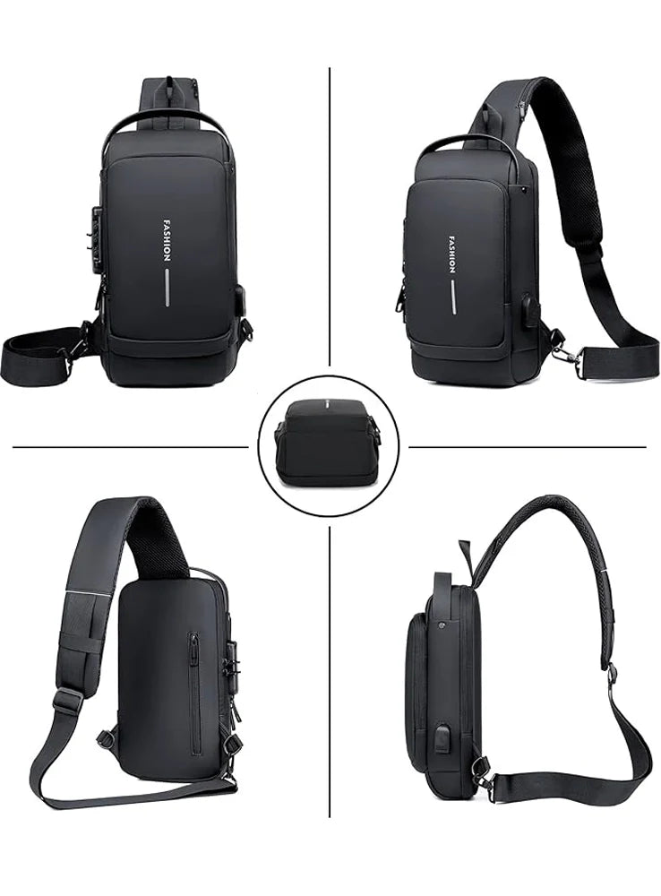Bolso cruzado antirrobo